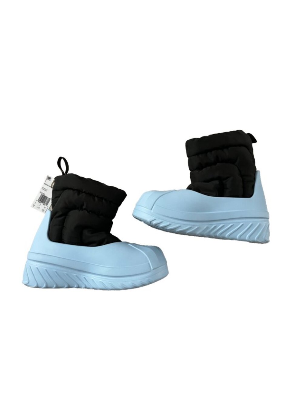 Adidas IG2162 AdiFom Superstar Winter Boots Black / Clear Sky Blue ( 6.5 ) - Picture 2 of 5